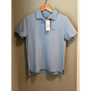 Vineyard Vines Heritage Pique Polo Jake Blue Classic Fit XXS NWT